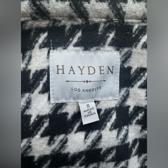 Hayden | Houndstooth Jacket | Black & White | Small - Picture 7 of 7